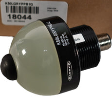 NEW Banner Engineering K50LGRYPPB1Q 18044 Pushbutton Switch SPST-NO Standard, Illuminated Panel Mount, Front
