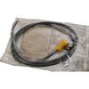 NEW Turck WK 4.4T-1 Cordset, M12 Female Right Angle, 4 Wire, 1 Meter, Gray, PVC, U2429
