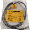 NEW Turck WK 4.4T-1 Cordset, M12 Female Right Angle, 4 Wire, 1 Meter, Gray, PVC, U2429