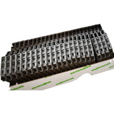 Pack of 23 NEW Wago 2006-1631/1000-541 Terminal Block Connector 2 Position Disconnect Gray 8-14 AWG