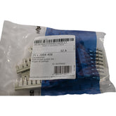 Pack of 25 NEW Wago 2004-408 8 Position Terminal Block, Cross Connection Jumper Flat Pins