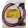 NEW Turck P-CSMT CKMT 12-960-0.5 UX17008 Double-ended cable cordset 50cm / 19'' length