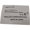 Pack of 47 NEW Patlite B25110047-F1 water proof O-ring, silicone. For use with LR4 series signal towers