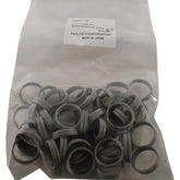 Pack of 47 NEW Patlite B25110047-F1 water proof O-ring, silicone. For use with LR4 series signal towers