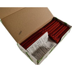 Pack of 77 NEW Wago 2001-1203 Terminal Block Connector 2 Position Feed Through Red 14-22 AWG