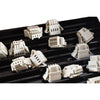 Pack of 25 NEW Wago 733-104/037-000 4 Position Terminal Block Plug, Female Sockets