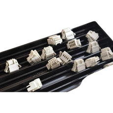 Pack of 25 NEW Wago 733-104/037-000 4 Position Terminal Block Plug, Female Sockets