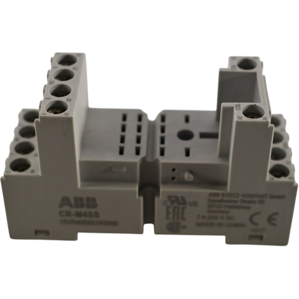 Abb Relay Socket NEW ABB 1SVR405651R3000 Relay Socket, 14 Pin, 4 P, Screw Terminals CR ...