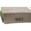 Pack of 1000 NEW Wago 216-144 Silver (Non-Insulated) Wire Ferrule Connector DIN 16 AWG