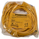 NEW Turck PKW 3-6 U0944-77 Single-ended mating cable cordset 6m / 19ft length