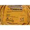 NEW Turck PKW 3-6 U0944-77 Single-ended mating cable cordset 6m / 19ft length