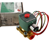 NEW ASCO 8210G007 120/60AC 2-Way Brass 1/2 In Solenoid Valve Normally Closed General Service