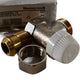 NEW Honeywell V2040ESL15 1/2'' Vertical Angle Valve For Standard Capacity Radiator