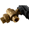 NEW Honeywell VBN3A000.59PA+MVN713A0000 Ball Valve Assembly 3 Way 1/2 in. NPT