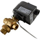 NEW Honeywell VBN3A000.33PA+MVN713A0000--1/2in 3-way 0.33CV Brass Trim+Modulating Fail in Place 24 VAC
