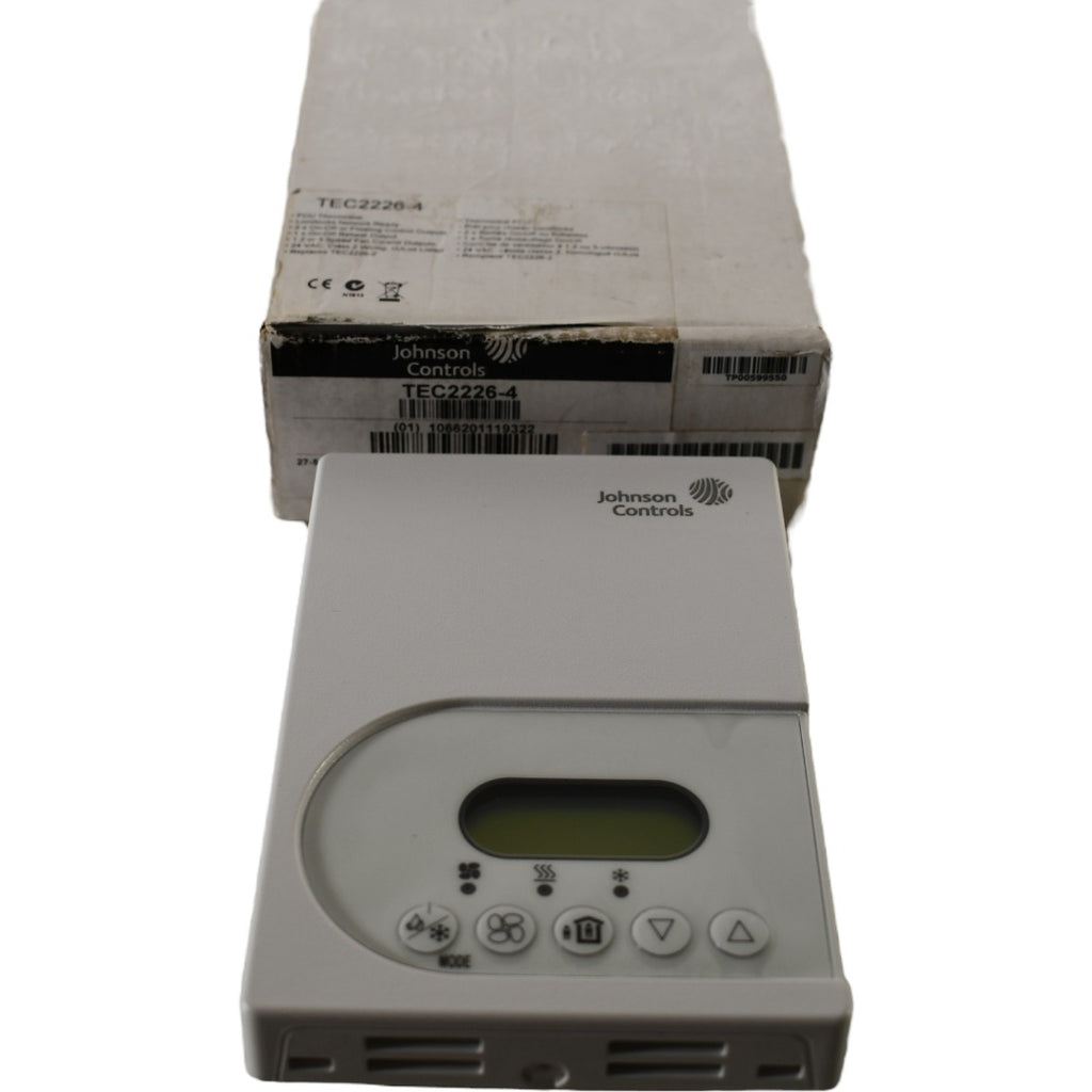 Johnson Control Ac Controller NEW Johnson Controls TEC2226-4 Digital Wall Thermostat Dehumidificatio ...
