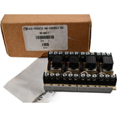 NEW Air Products & Controls MR-604/T Manual Override Relays, 4xSPDT, Track Mounted