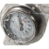 NEW Dwyer Instruments BTPM260101 Panel mount bimetal stem thermometer, range 0 to 200 Degrees F, 6'' stem.