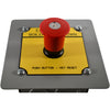 NEW Kele ESM-M1F-PK0-BS PUSH-KEY RELEASE E-STOP N1 FLUSH BOILER SHUT-DOWN Switch