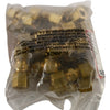 Pack of 20 NEW Holyoke 62-4 Brass 1/4 Straight Union Compression Fitting