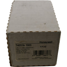 NEW Honeywell T4051A1003 Heavy Duty Line Voltage Thermostat 120/240V