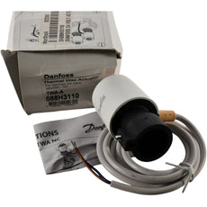 NEW Danfoss 088H3111 TWA-A Actuator for Danfoss RA Zone Valves (24V, Normally Open)