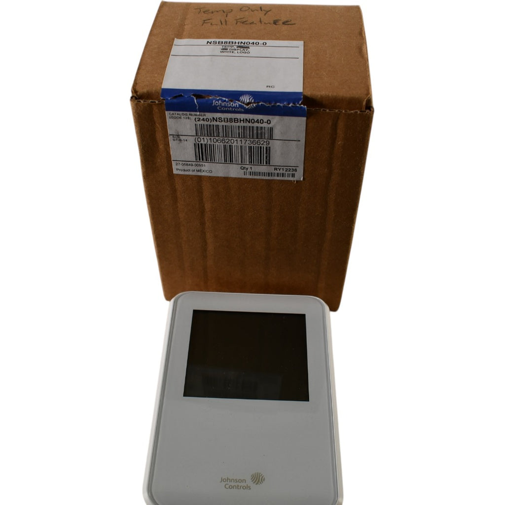 Johnson Control Humidity Control NEW Johnson Controls NSB8BHN040-0 Network Humidity And Temperature Sen ...