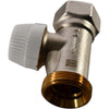 NEW Honeywell V2040DSL20 Radiator Valve, 3/4 in., 2.7 Cv Threaded, Nickel-Plated Bronze Casted Body