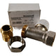 NEW Honeywell V2040DSL20 Radiator Valve, 3/4 in., 2.7 Cv Threaded, Nickel-Plated Bronze Casted Body
