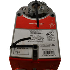NEW Honeywell MS8105A1030 Actuators & Damper 44 IN-LB, SR, 2 POS, 24VAC