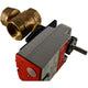 Honeywell VBN3F057.00PX+MS7505A2030+FSB Ball Valve Assembly 3 Way 2 in. NPT Direct Coupled, 44 in-lb, Fail Safe