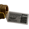 NEW Honeywell VBN2C004.40PX+MS7505A2030+FSO Ball Valve Assy Actuator 44lb-in. 1''