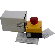 NEW Euchner ES-FB1W-XW1E-LV412Q4MFR-Y0 105018 Emergency Stop Switch Red