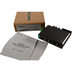 NEW Moxa EDS-205 V2.1.2 Ethernet Switch, Unmanaged, 5 Port, Broadcast storm protection