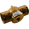 NEW Schneider Electric VS2427 Zone Valve, 2 Way, 1 in., 8.0 Cv NPT, Brass Trim