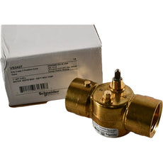 NEW Schneider Electric VS2427 Zone Valve, 2 Way, 1 in., 8.0 Cv NPT, Brass Trim