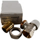 NEW Honeywell V2040ESL20 Radiator Valve, 3/4 in., 2.7 Cv NPT, Nickel-Plated Bronze Casted Body