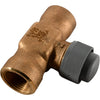 NEW Honeywell V5862A2062 Globe Valve, 2 Way, 3/4 in. 2.9 Cv NPT, Brass Body, Brass Seat, Stainless Steel Stem