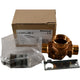NEW Honeywell VCZAM1100/U Valve Body 2-Way Straight Through 3/4 Inch Bronze Sweat 4.6 Cv