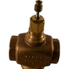 NEW Honeywell V5011N2089 1 1/2 in 2-way f-NPT Globe valve Direct Acting SS Seat