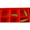 Pack of 3 NEW Sandvik N123K2-0600-0008-TM 2135 Carbide Grooving Inserts