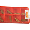 Pack of 10 NEW Sandvik N123G2-0300-0004-TM 4225 Carbide Insert Grooving