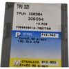Pack of 9 NEW Iscar TPU 321 Grade IC9054 Carbide Insert