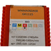 Pack of 5 NEW Worth Carbide WNMA060408 Grade GK1115 Carbide Insert Indexable
