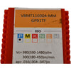 Pack of 5 NEW Worth Carbide VBMT110304-MM Grade GP91TF Carbide Insert Indexable