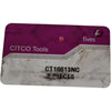 Pack of 2 NEW CITCO Tools CT16613NC Carbide Grooving Inserts