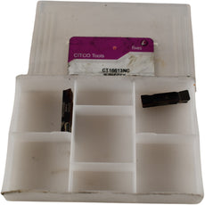 Pack of 2 NEW CITCO Tools CT16613NC Carbide Grooving Inserts