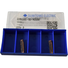 Pack of 2 NEW Sumitomo GCMN3002-GG Grade AC520U Carbide Insert Grooving