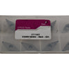Pack of 10 NEW CITCO CT11327 VBMW160404-MAB-B31 Carbide Inserts Indexable