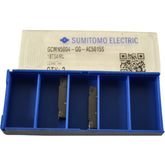 Pack of 2 NEW Sumitomo GCMN5004-GG Grade AC5015S Carbide Inserts Grooving